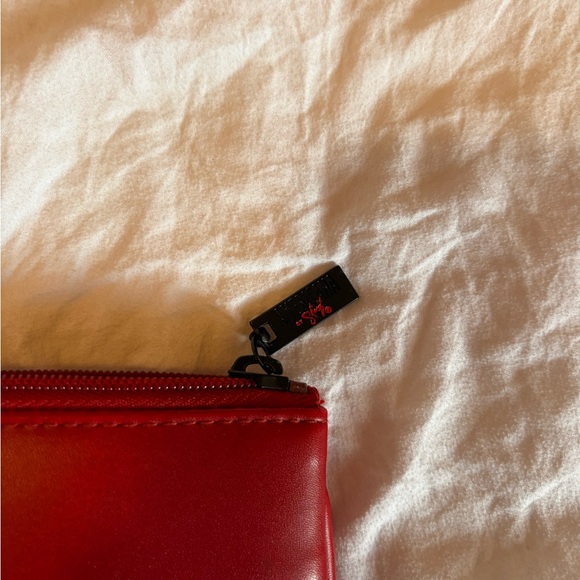 Red and Black Cow Print Clutch - Picture 4 of 4